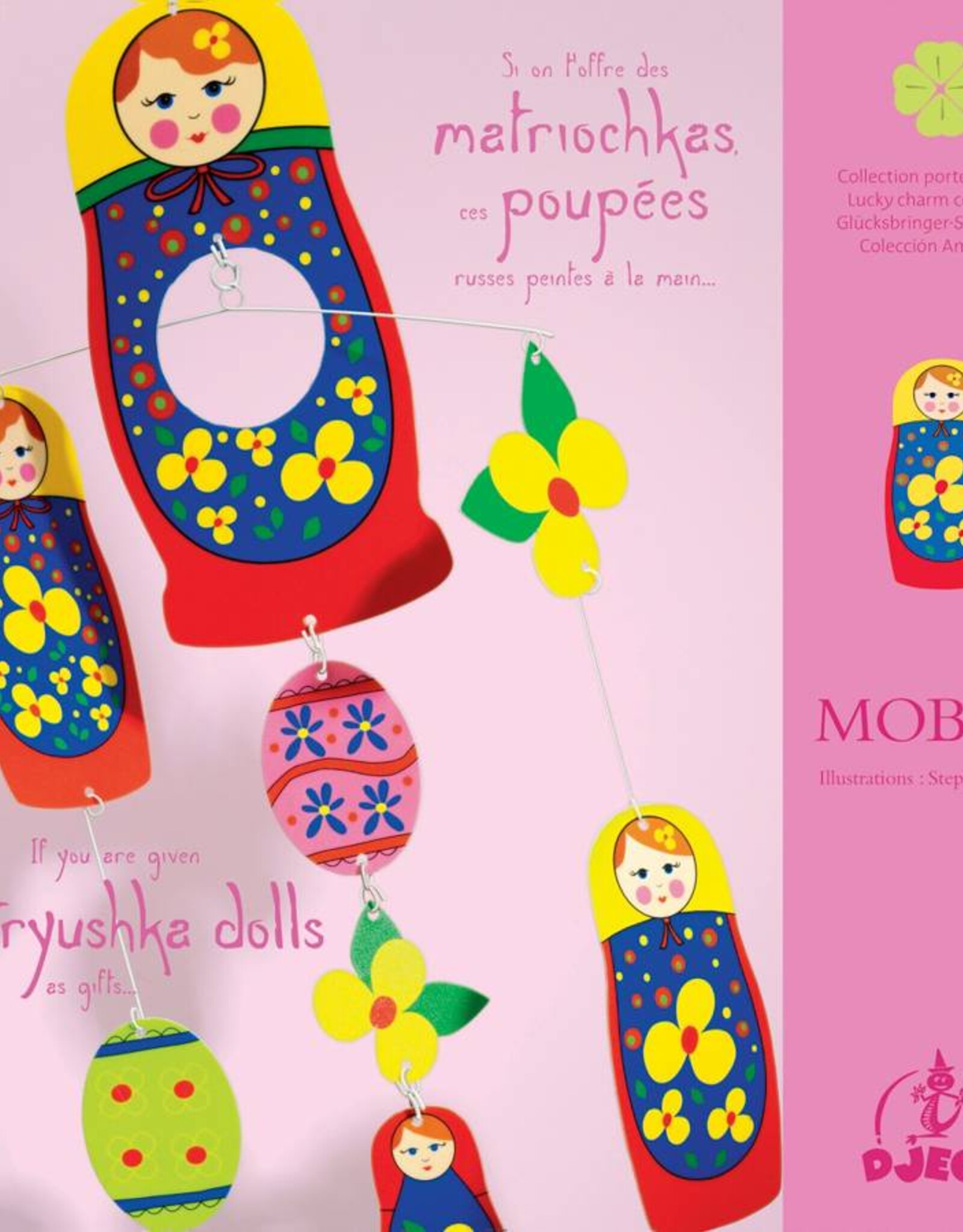 Djeco Speelgoed Lucky Charm Mobiles Rusland