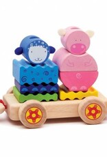 Djeco Speelgoed Creaferme Boerderijtrein (vanaf 12 maanden)