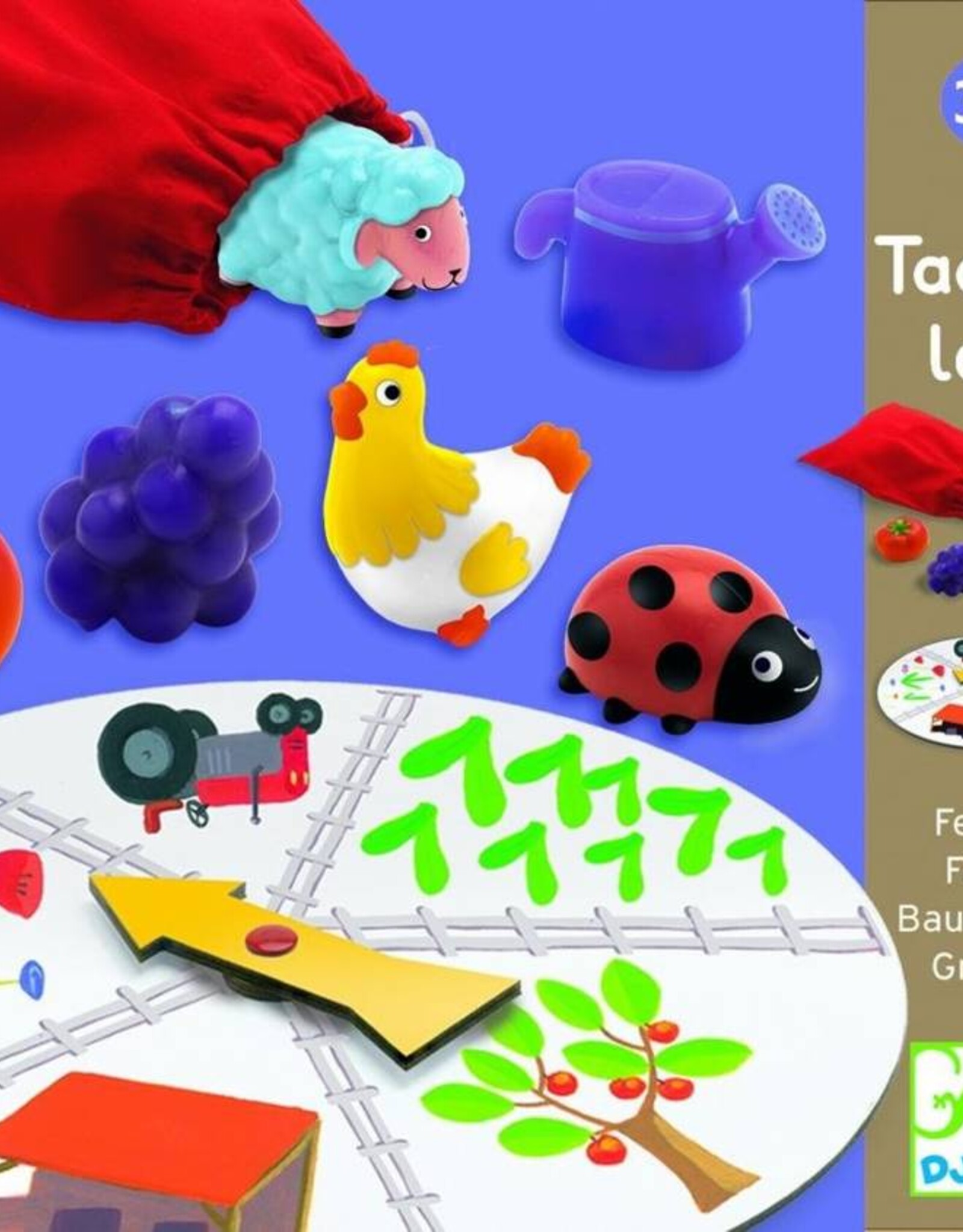 Djeco Speelgoed Tactilo Lotto Boerderij (vanaf 3 jaar)