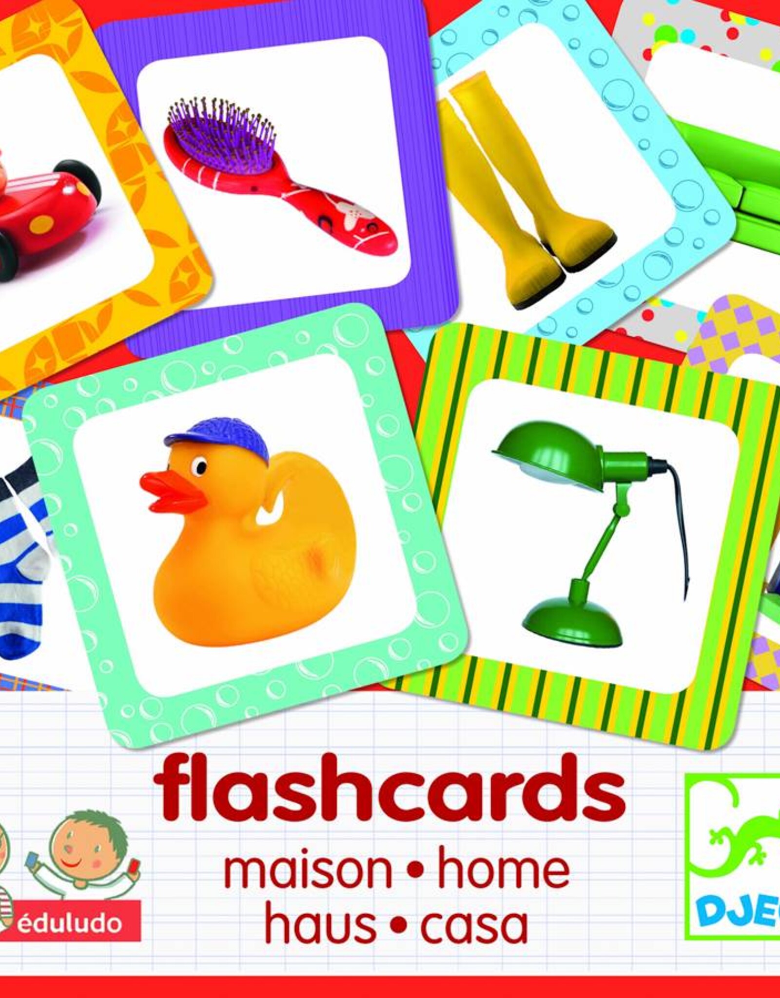 Djeco Speelgoed Flashcards Huis (vanaf 3 jaar)