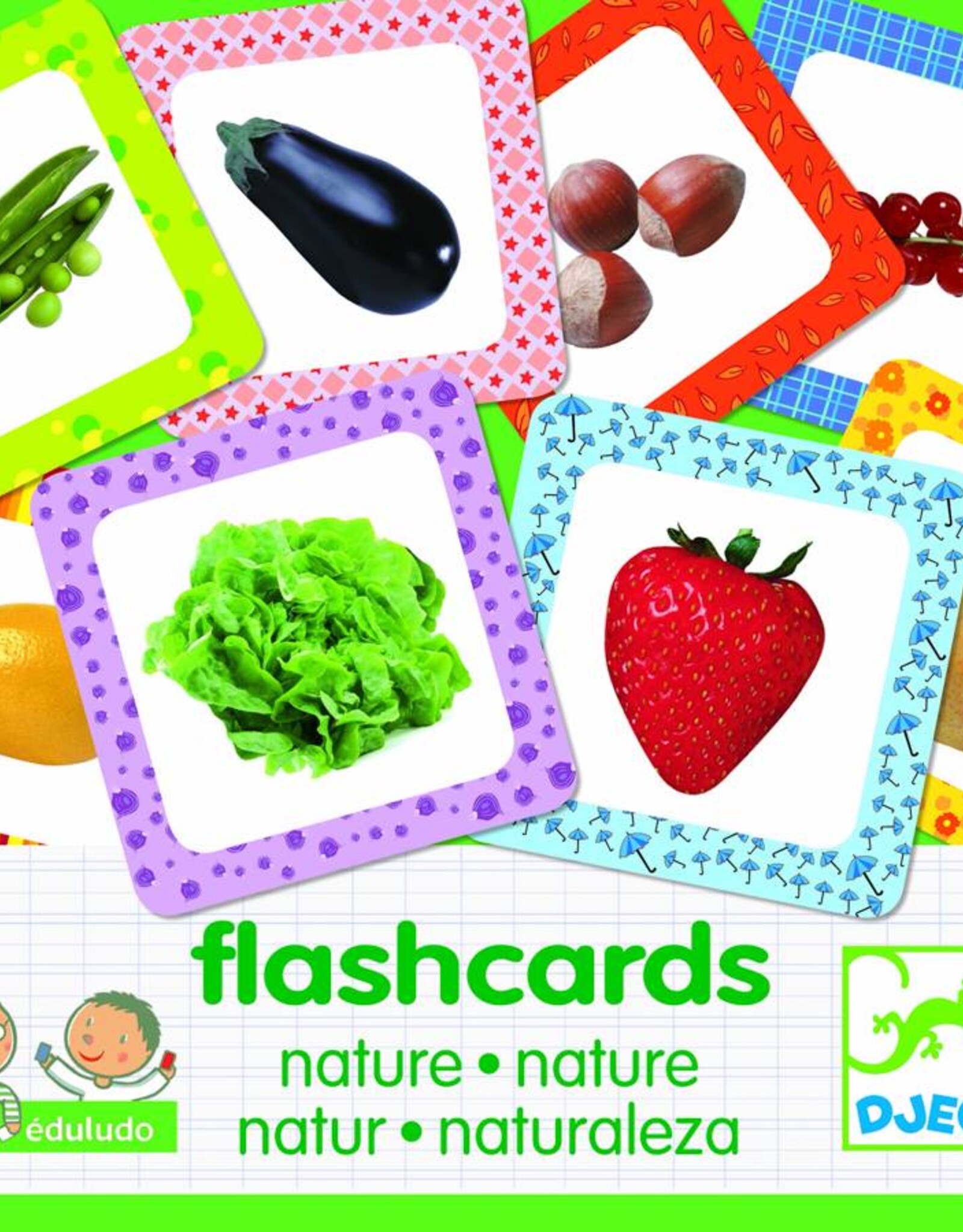 Djeco Speelgoed Flashcards Natuur (vanaf 3 jaar)