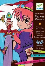 Djeco Speelgoed Verfstiften Manga (vanaf 7 jaar)