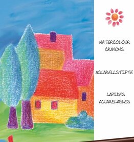Djeco Speelgoed 12 aquarelpotloden (jongenskleuren)