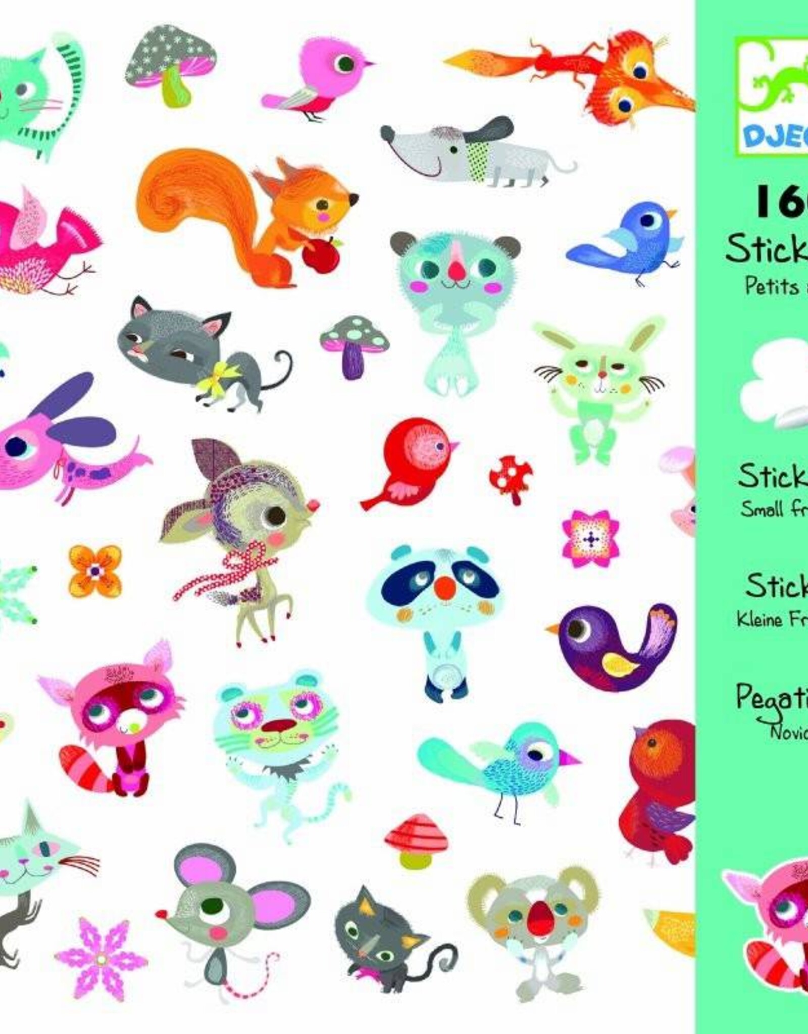 Djeco Speelgoed Stickers Vriendjes