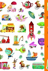 Djeco Speelgoed Stickers Onderweg