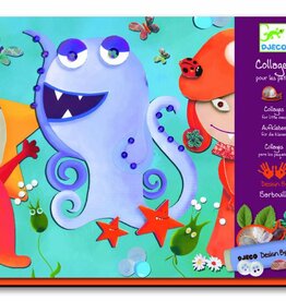 Djeco Speelgoed Collage Voor De Kleintjes Monsters