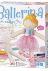4M Speelgoed Maak een ballerinapop