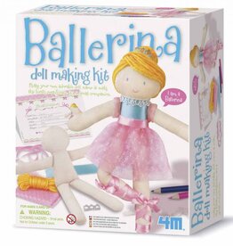 4M Speelgoed Maak een ballerinapop