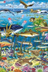 Larsen Puzzel Zeebeesten (vanaf 5-8 jaar)