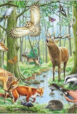 Larsen Puzzel Wilde dieren in het bos (vanaf 5-8 jaar)