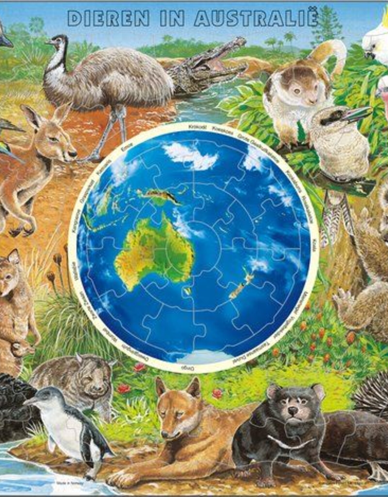 Larsen Puzzel Dieren in Australië (vanaf 8 jaar)