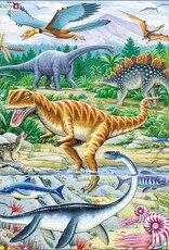 Larsen Puzzel Dinosaurussen in het wild (vanaf 4 jaar)