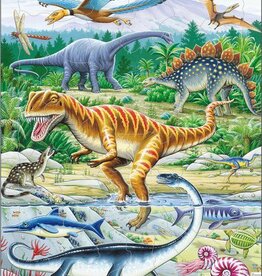 Larsen Puzzel Dinosaurussen in het wild