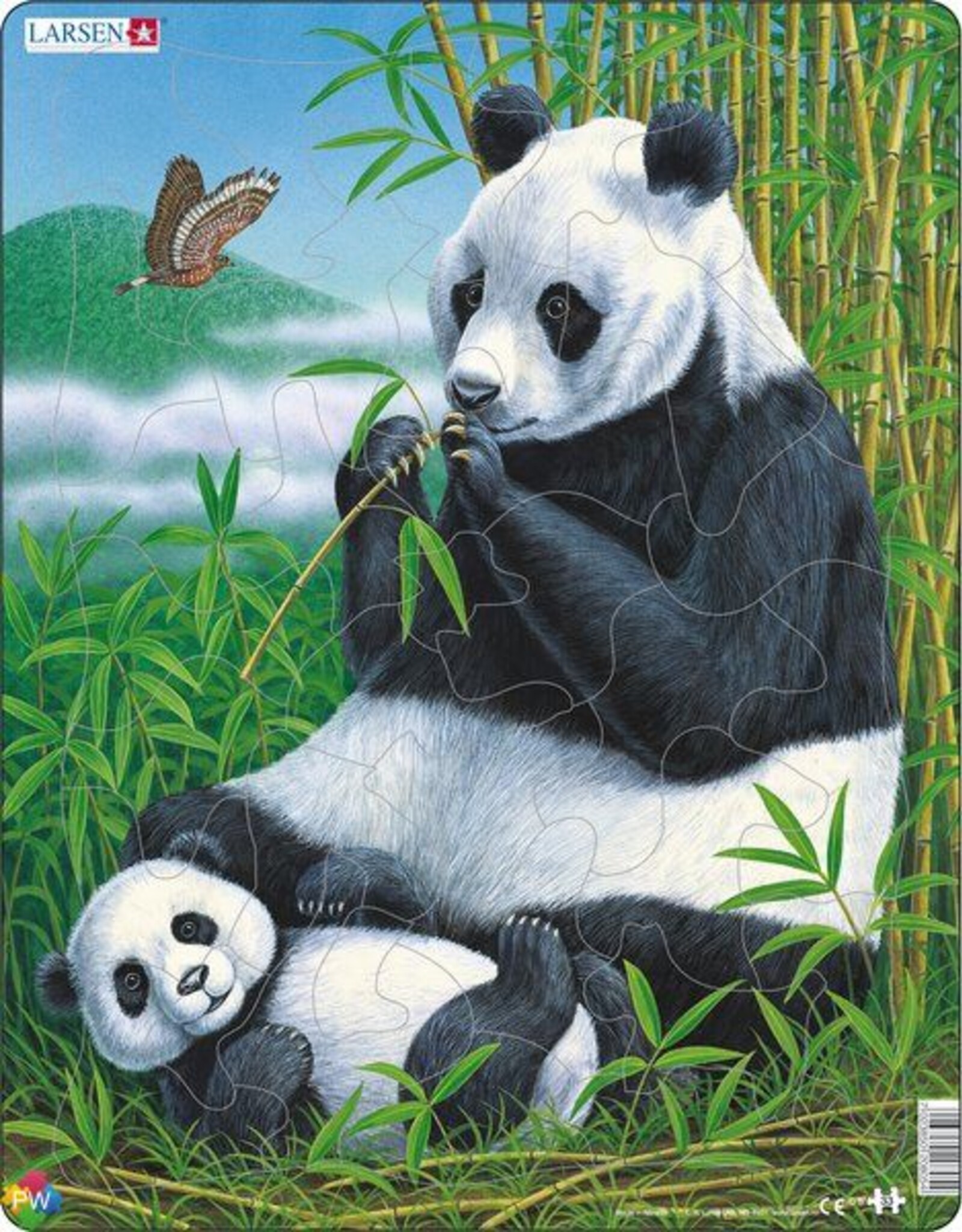 Larsen Puzzel Panda beer (vanaf 4 jaar)