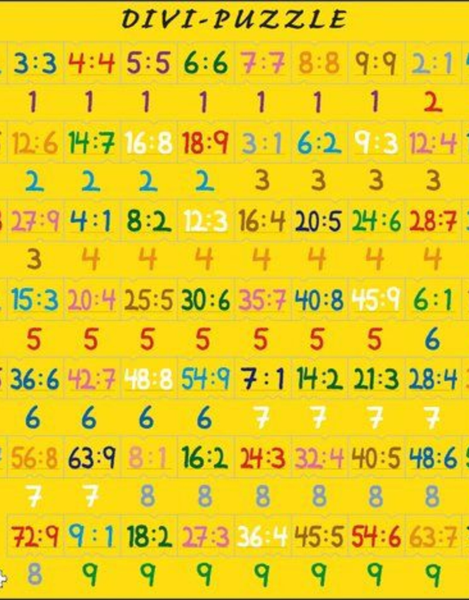 Larsen Puzzel Divi- puzzel ( vanaf 5 jaar )