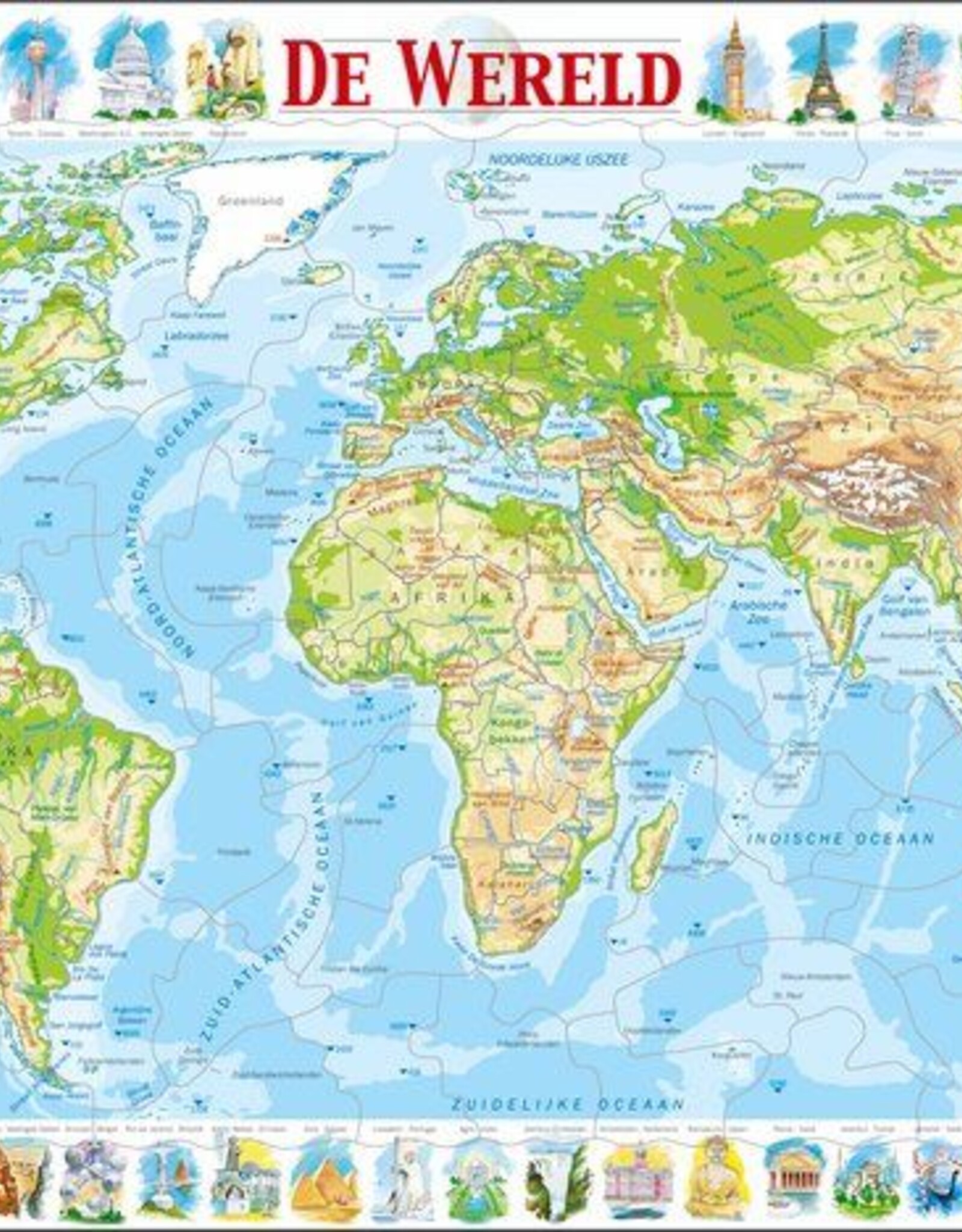 Larsen Puzzel De wereld natuurkundig (vanaf 8 jaar)
