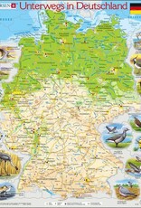 Larsen Puzzel Unterwegs in Deutschland (vanaf 8 jaar)