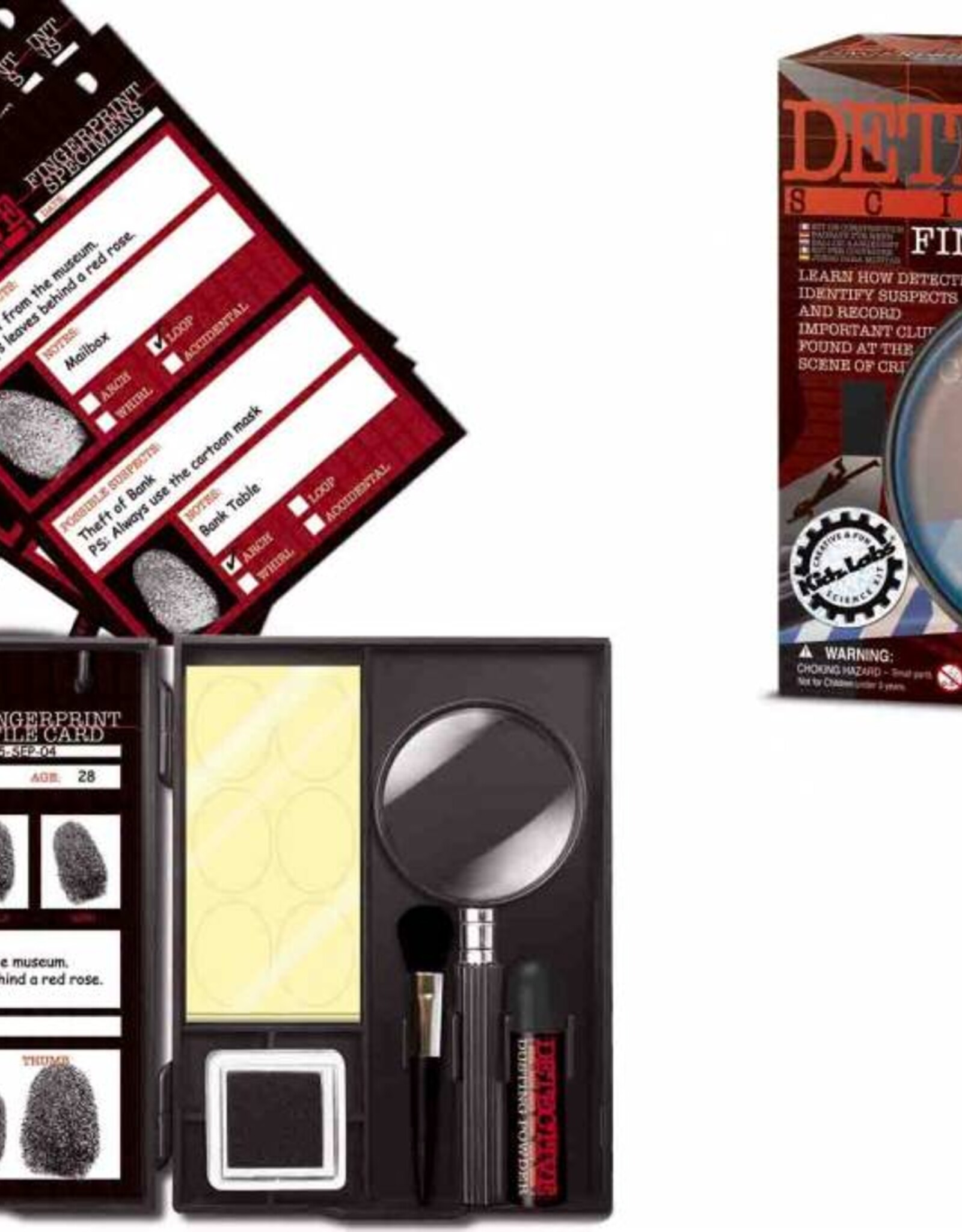4M Speelgoed Detective vingerafdrukset (vanaf 8 jaar en ouder)