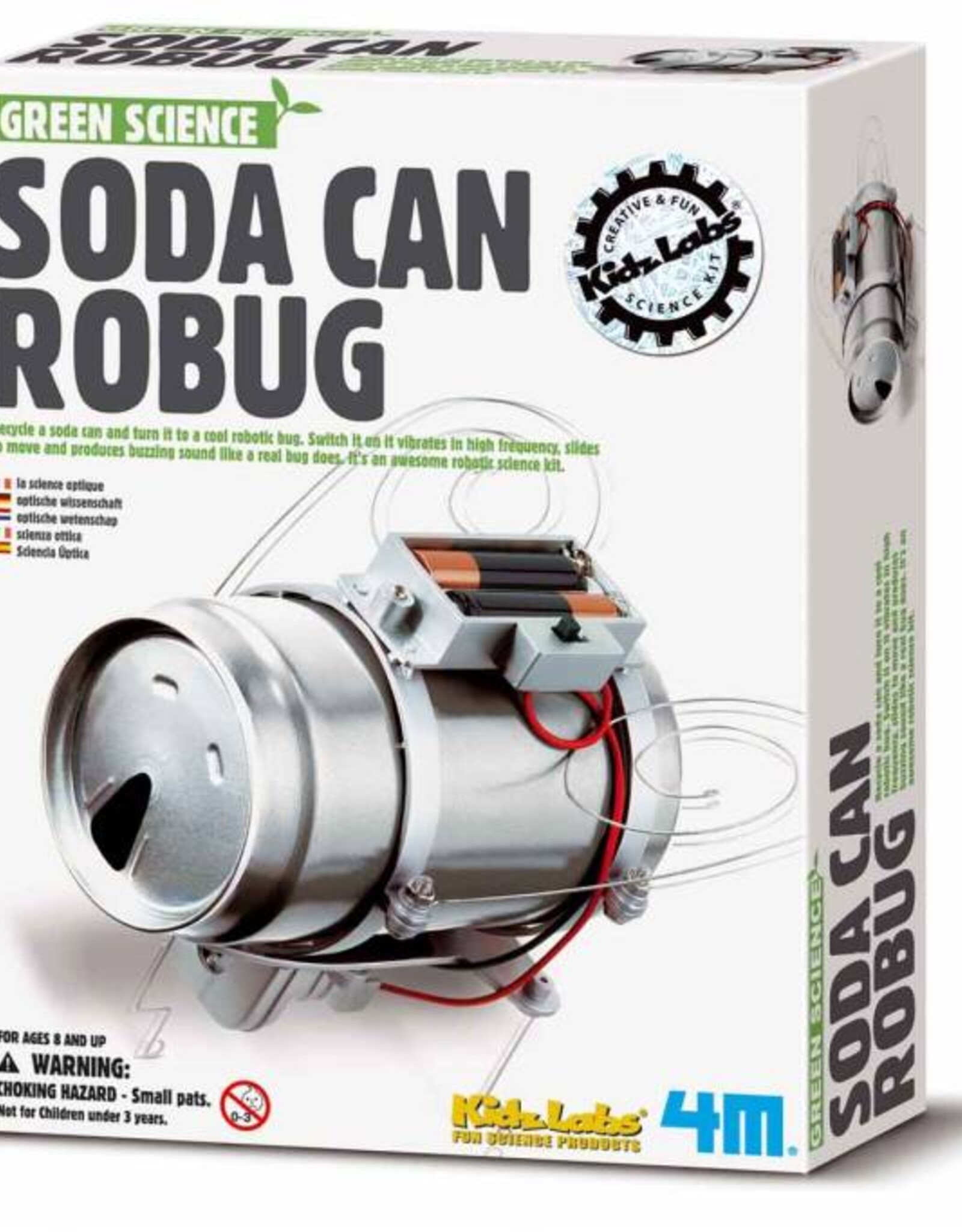 4M Speelgoed Soda Can Robug (vanaf 8 jaar)