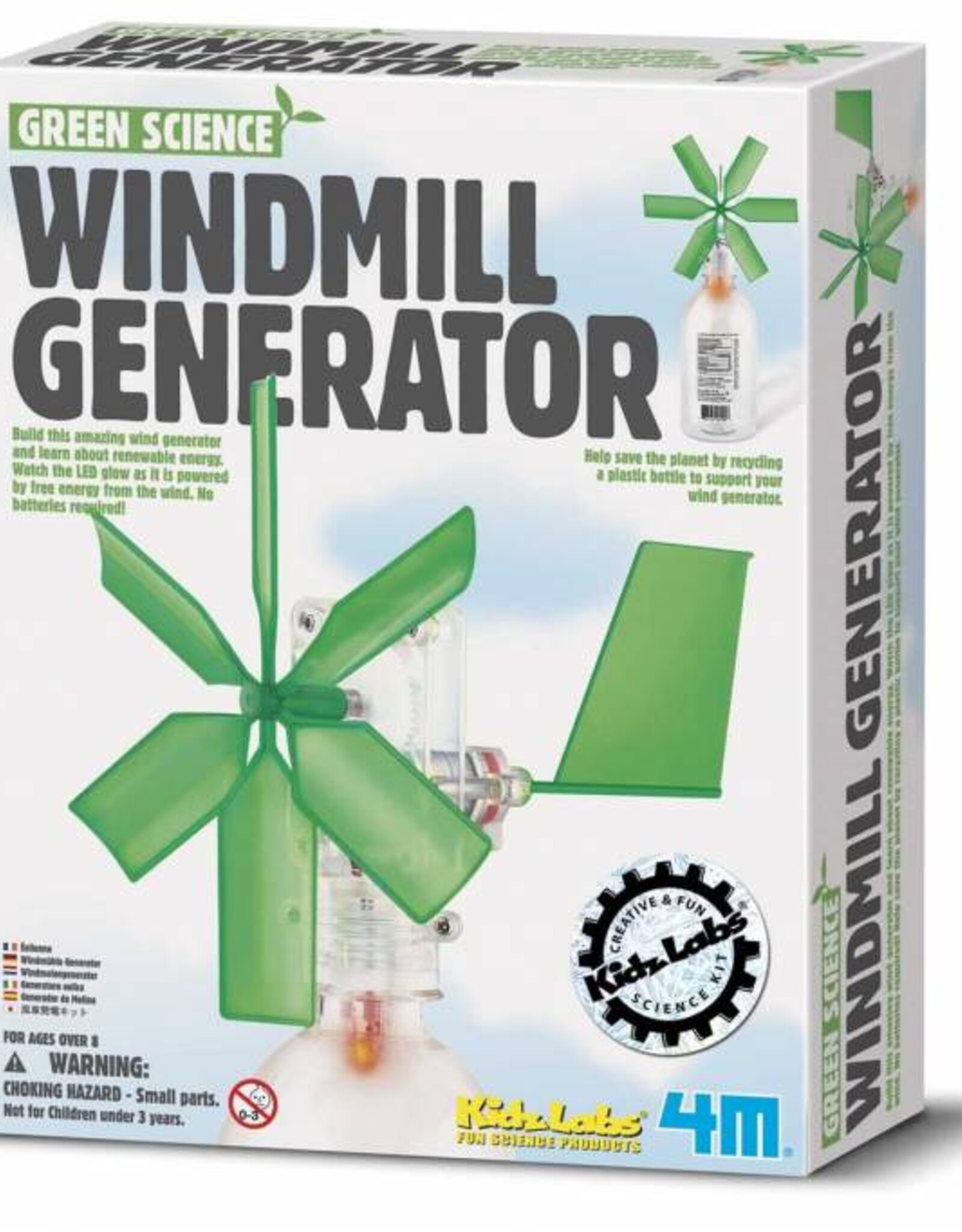 4M Speelgoed Windmolen generator (vanaf 8 jaar en ouder)