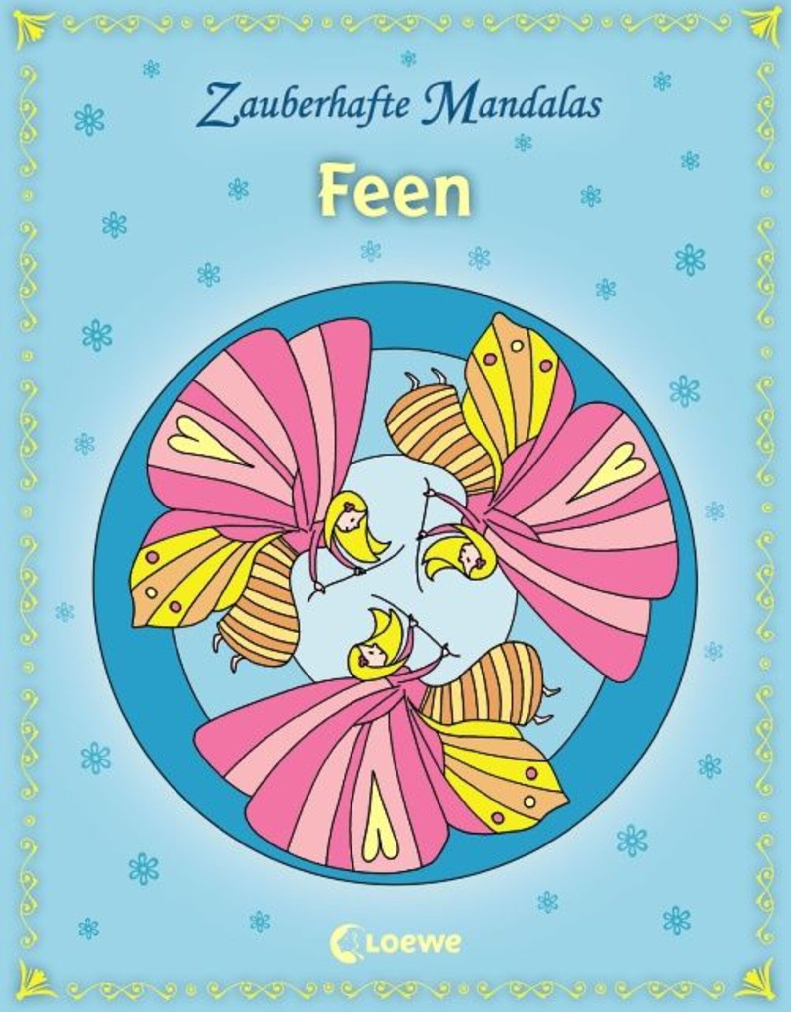 Loewe Kleurboeken Mandala Kleurboek Feeën (vanaf 6 jaar en ouder)