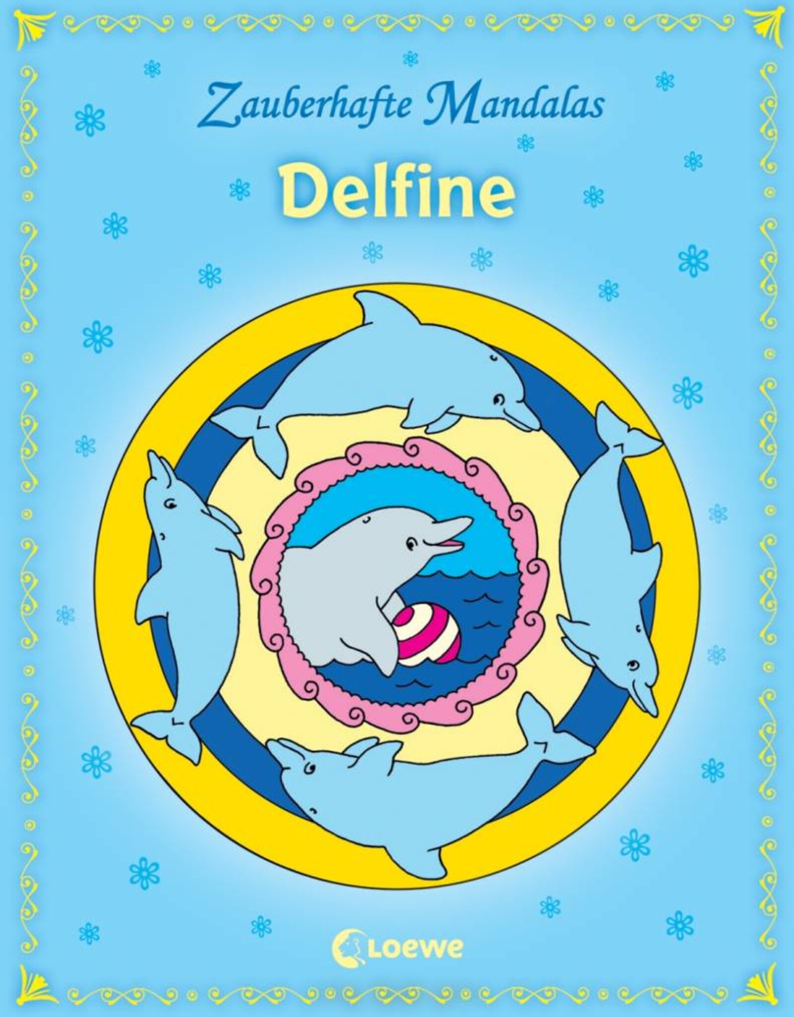 Loewe Kleurboeken Mandala Kleurboek Dolfijnen (vanaf 6 jaar en ouder)