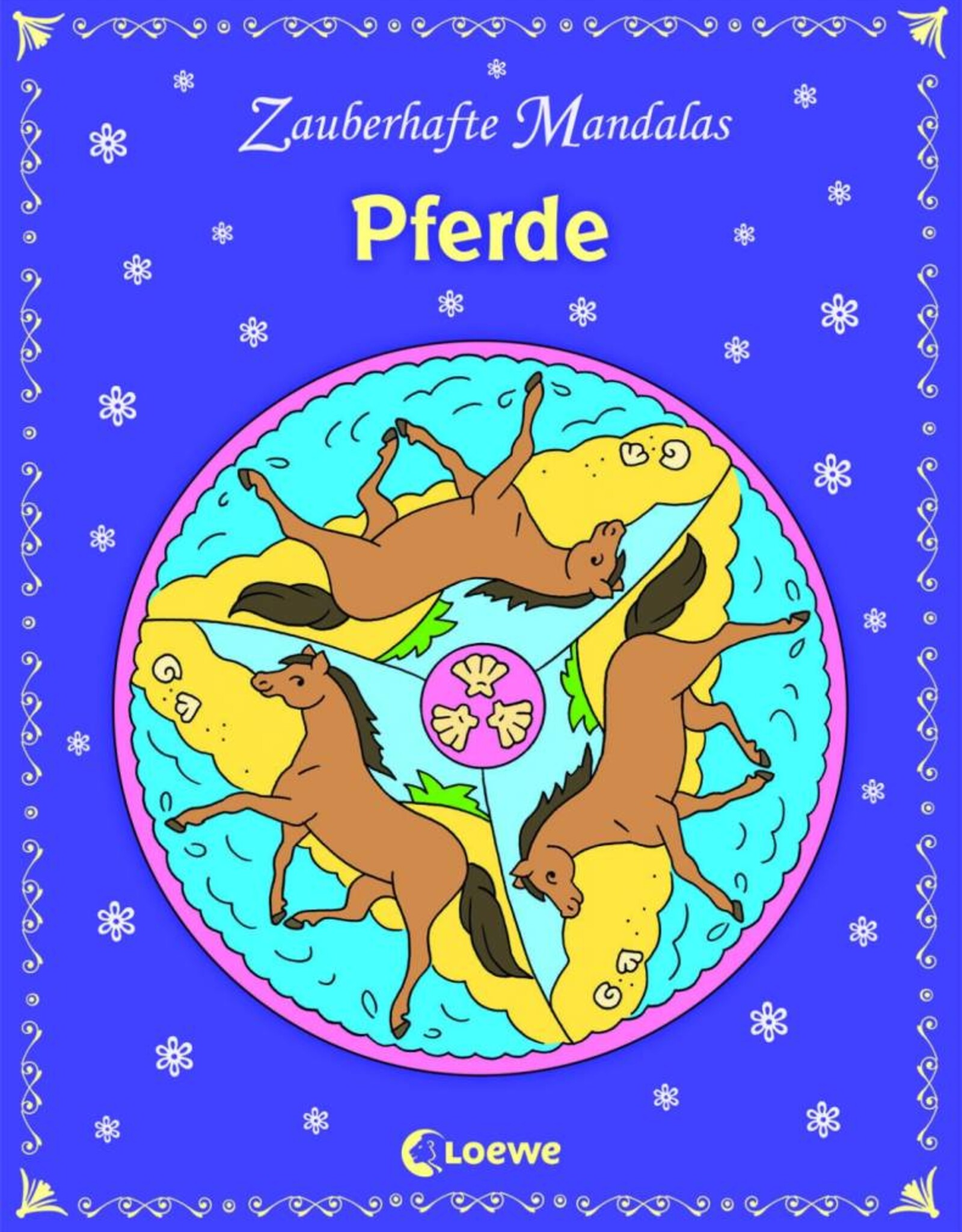 Loewe Kleurboeken Mandala Kleurboek Paarden (6 jaar en ouder)