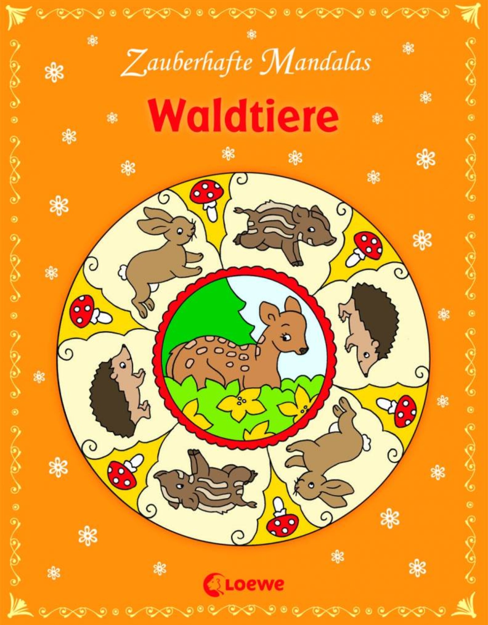 Loewe Kleurboeken Mandala Kleurboek Bosdieren (6 jaar en ouder)