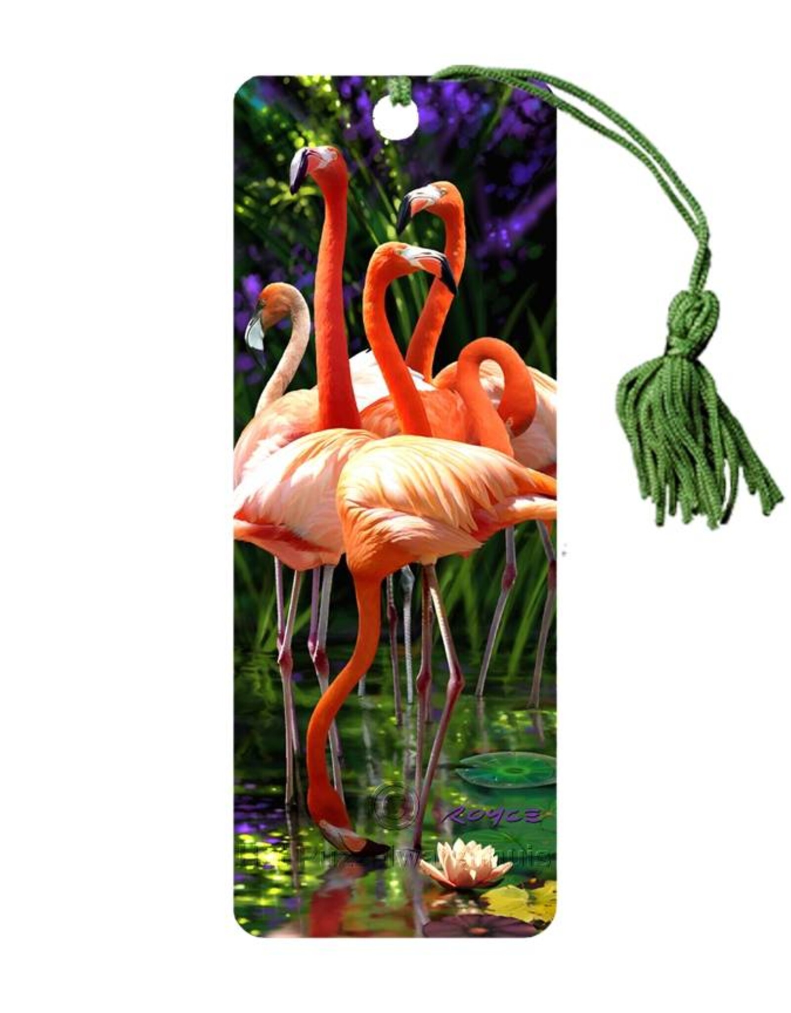 Royce 3D Boekenlegger Flamingos