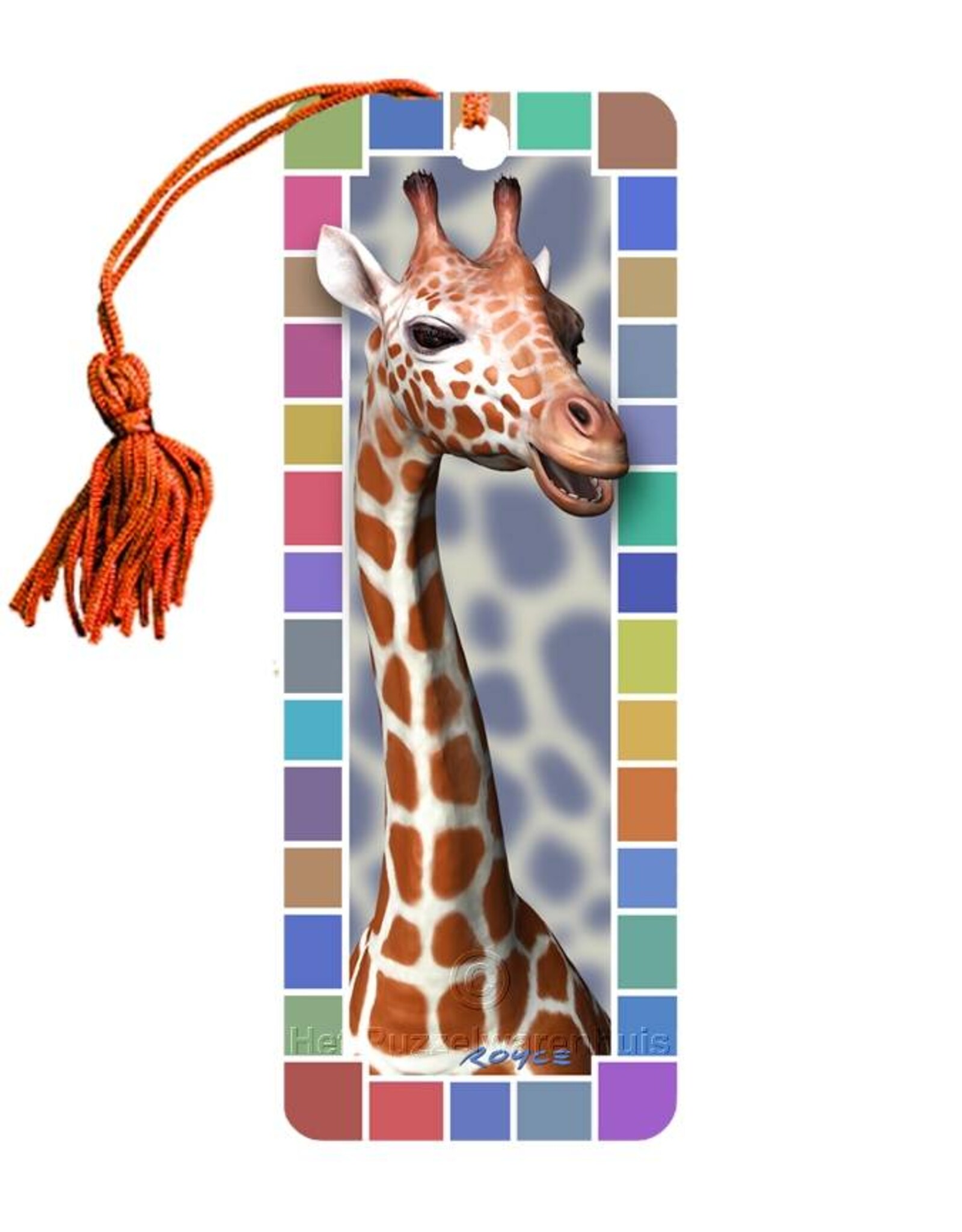 Royce 3D Boekenlegger Giraffe
