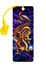 Royce 3D Boekenlegger Gouden Draak
