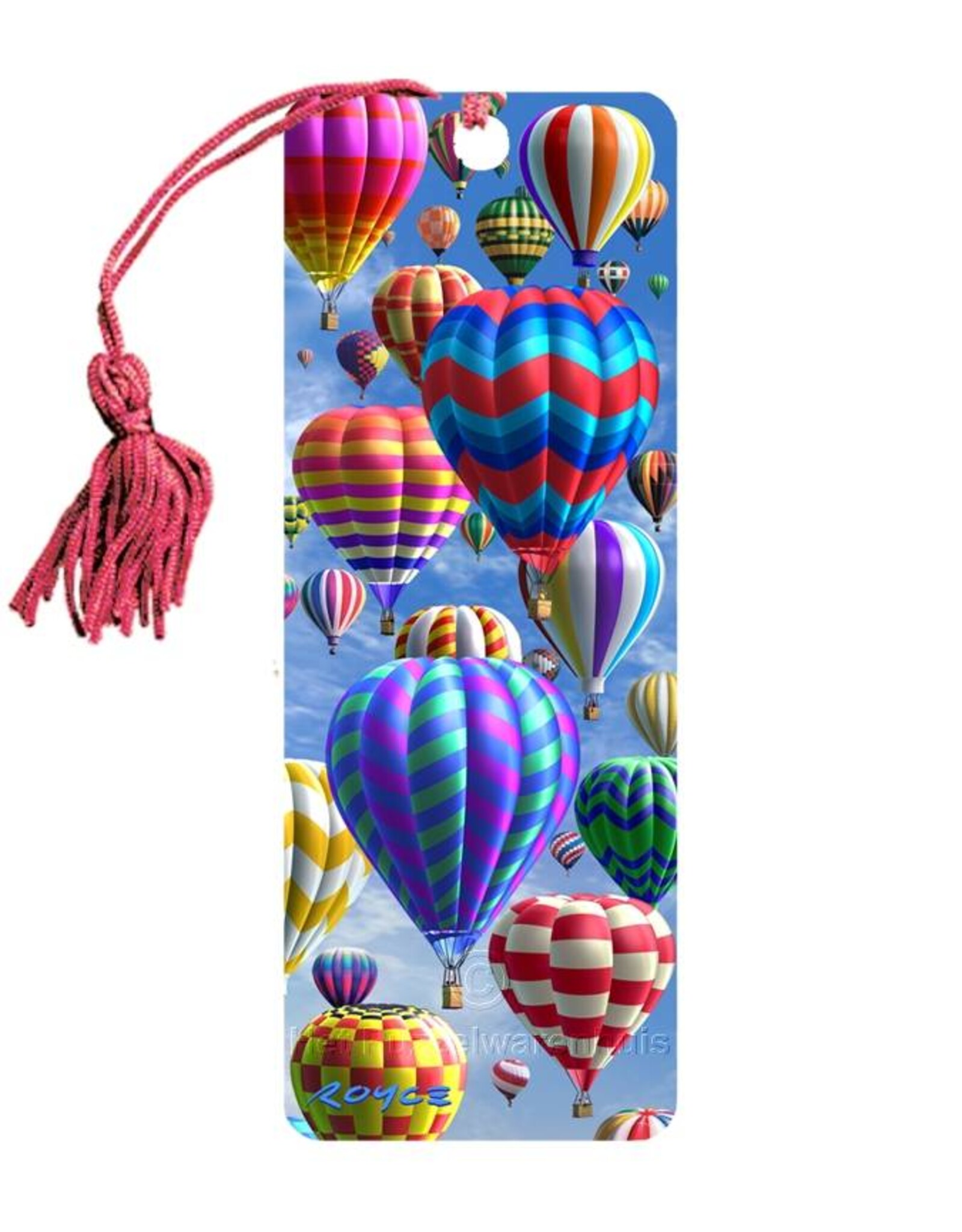 Royce 3D Boekenlegger Luchtballonnen