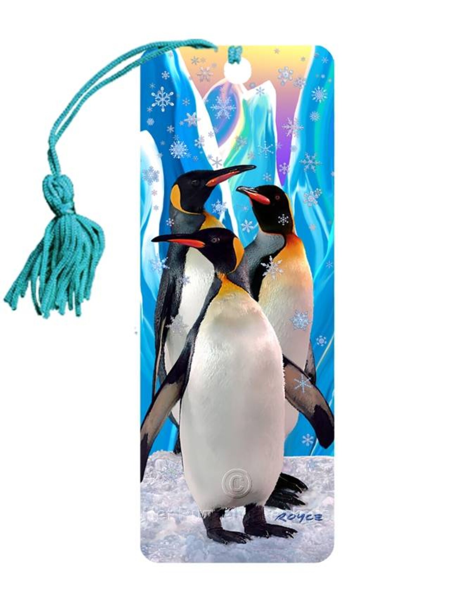 Royce 3D Boekenlegger Pinguins