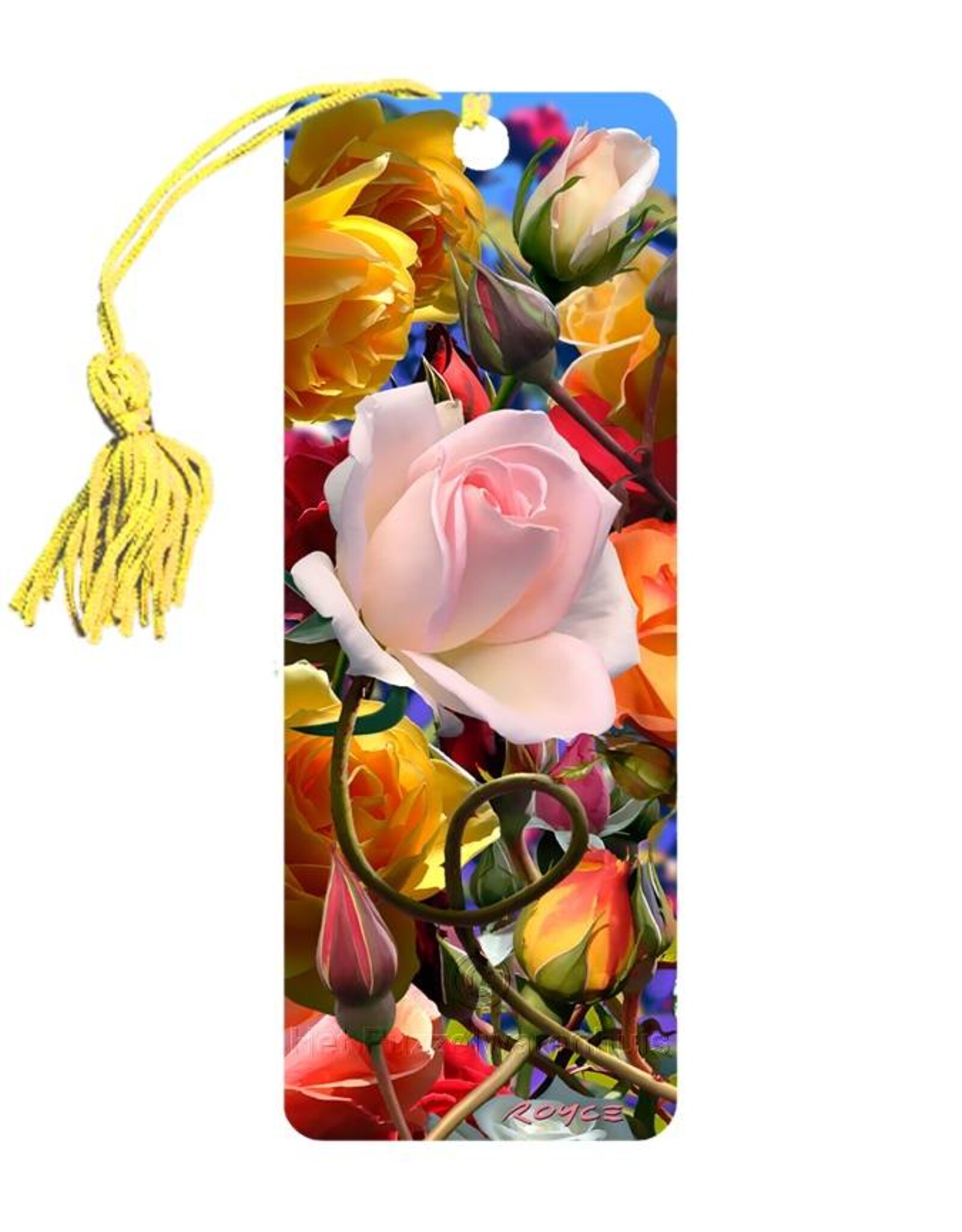 Royce 3D Boekenlegger Rozen