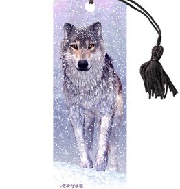Royce 3D Boekenlegger Sneeuwwolf