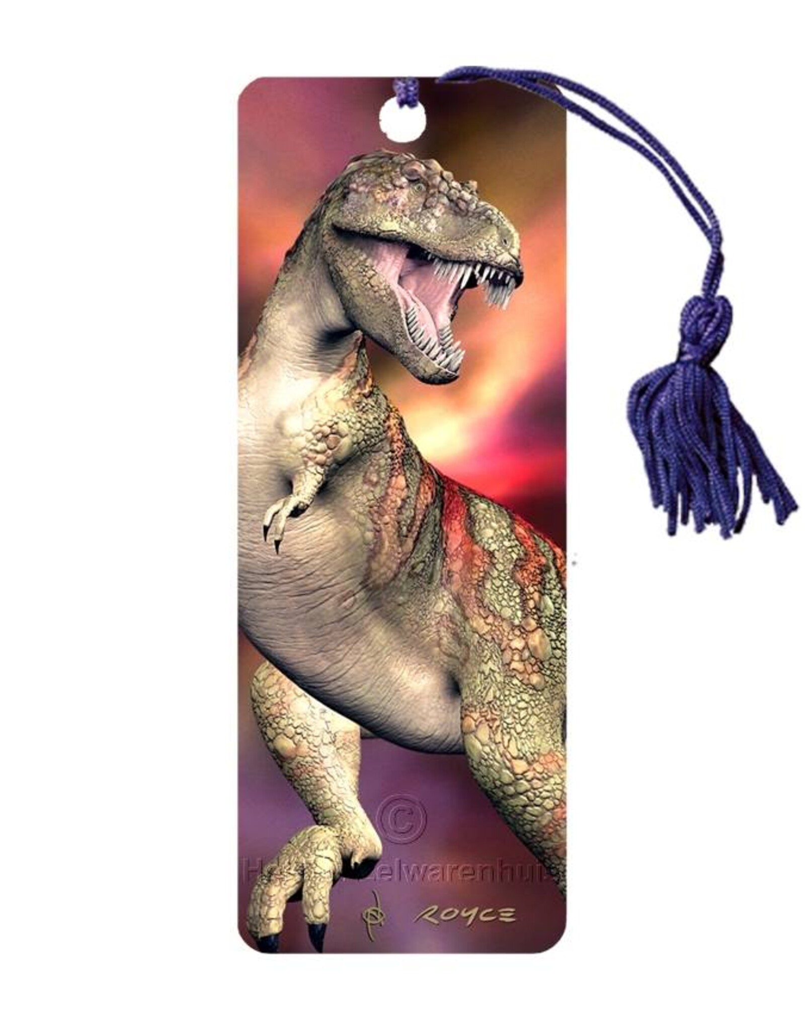 Royce 3D Boekenlegger T-rex