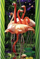 Cheatwell Puzzels 3D Flamingo's (van 8-108 jaar)