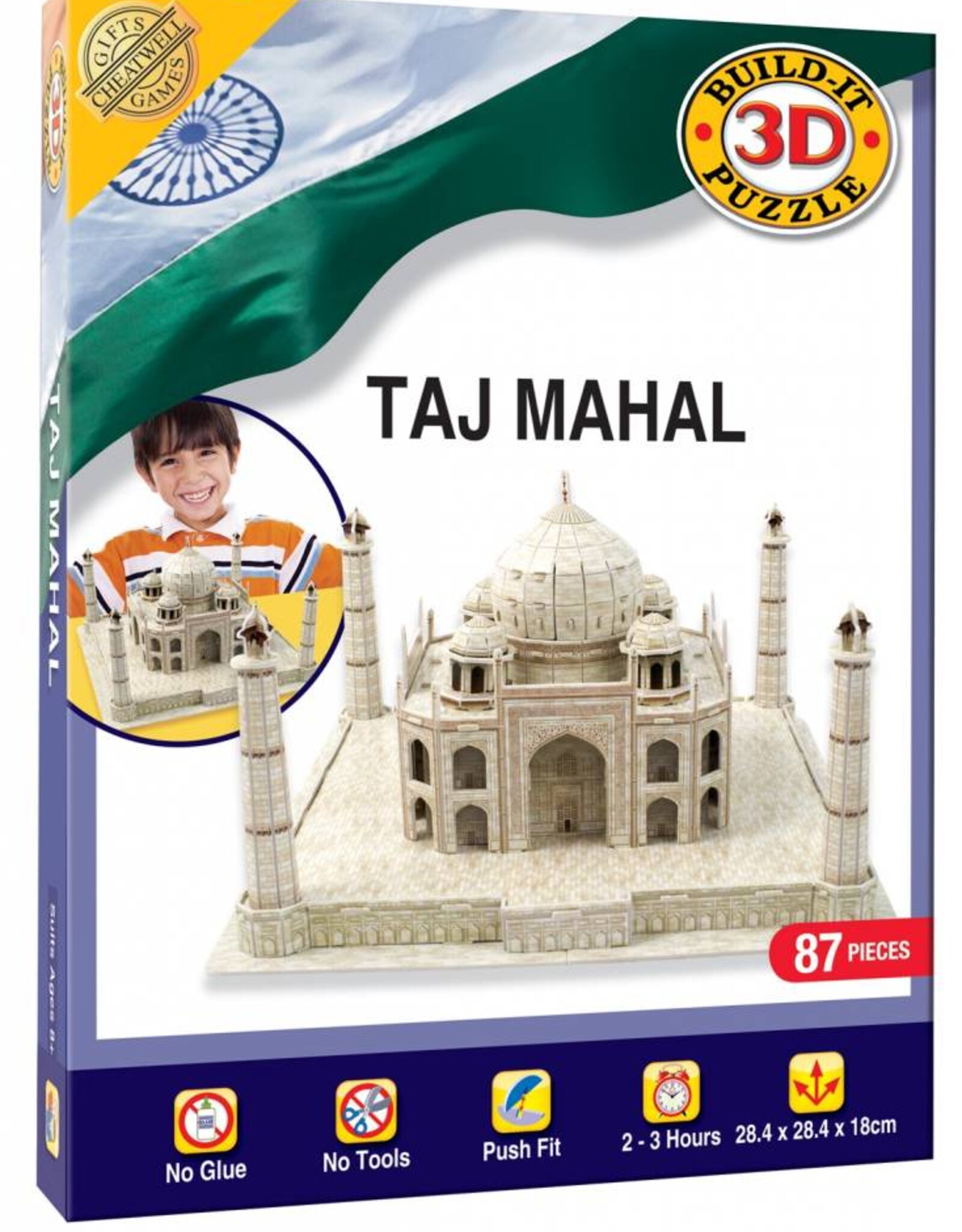 Cheatwell Puzzels 3D Puzzel Taj Mahal ( vanaf 8 jaar )