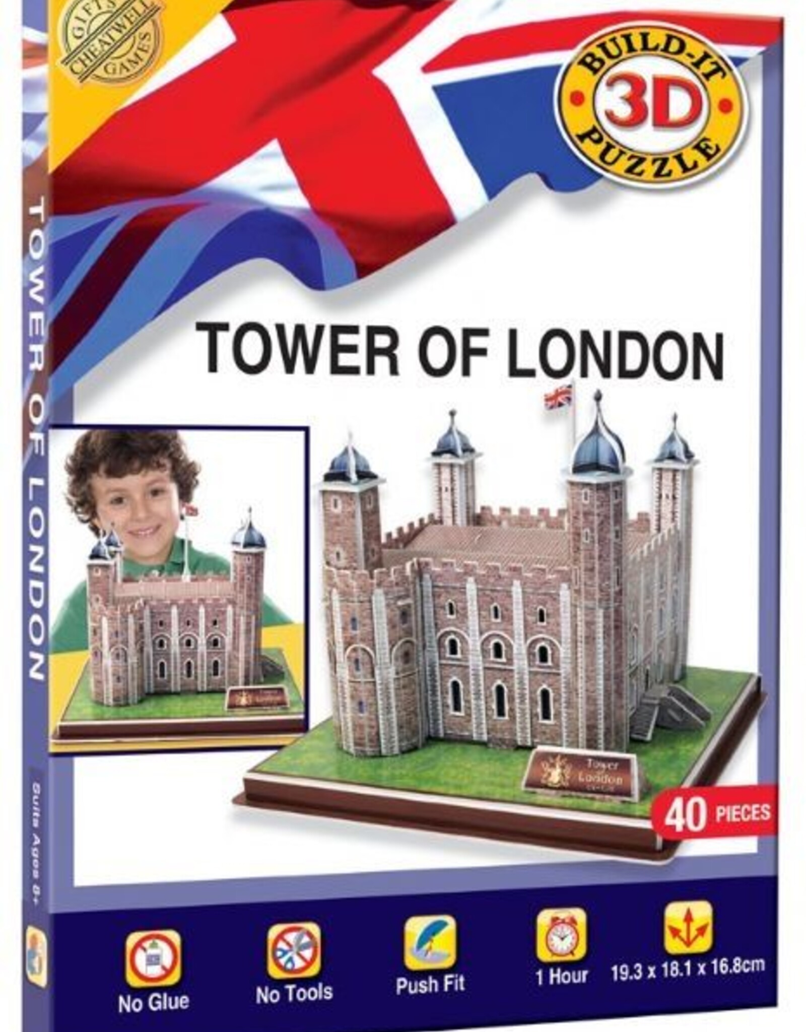 Cheatwell Puzzels 3D Puzzel Tower of London ( vanaf 8 jaar )