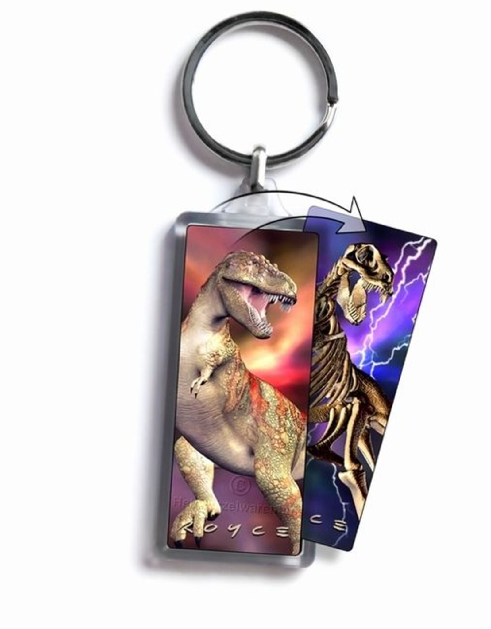 Royce 3D Sleutelhanger Flip T-Rex