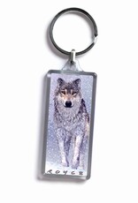 Royce 3D Sleutelhanger Flip Tijger Wolf