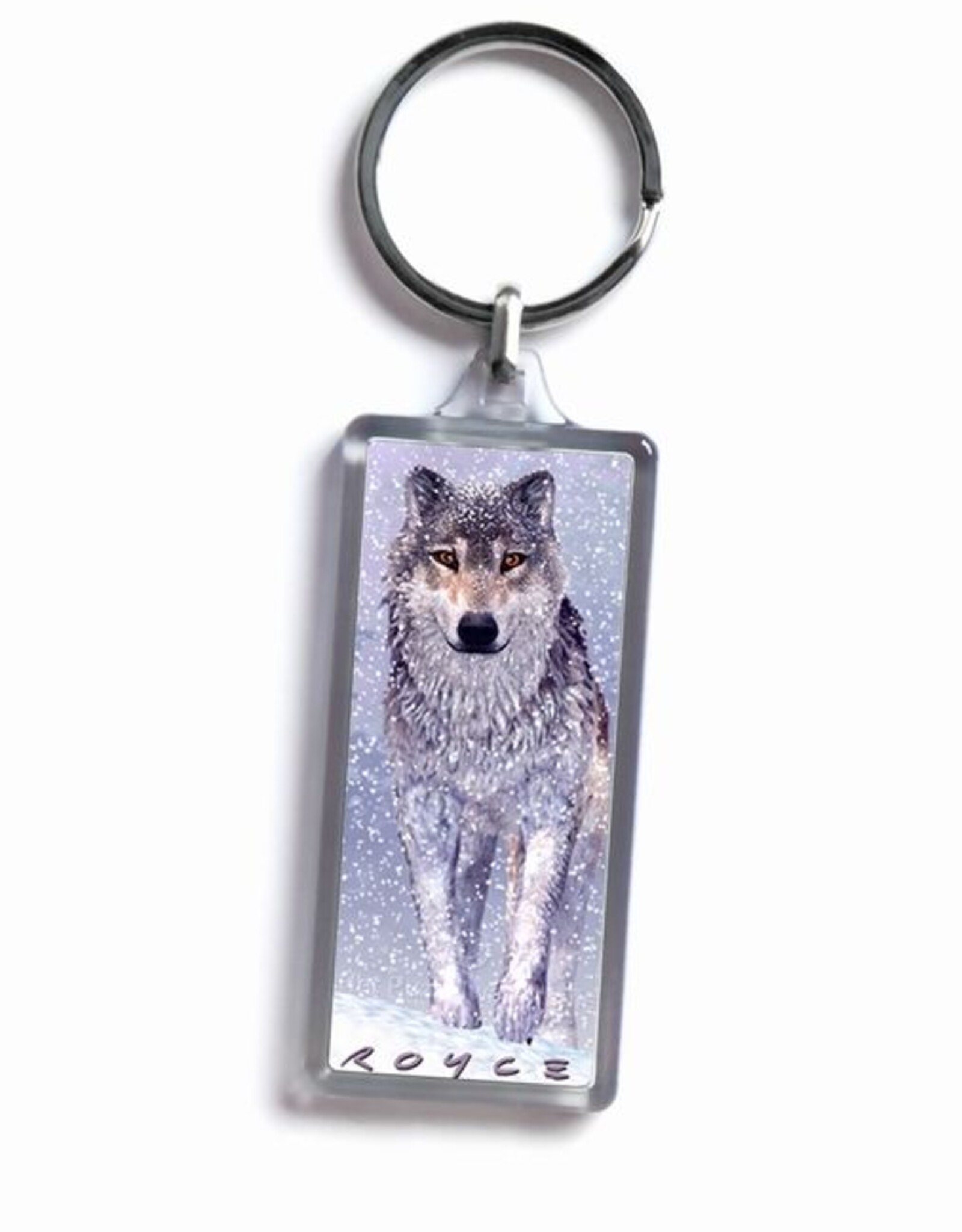 Royce 3D Sleutelhanger Flip Tijger Wolf