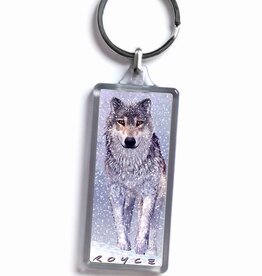 Royce 3D Sleutelhanger Flip Tijger Wolf