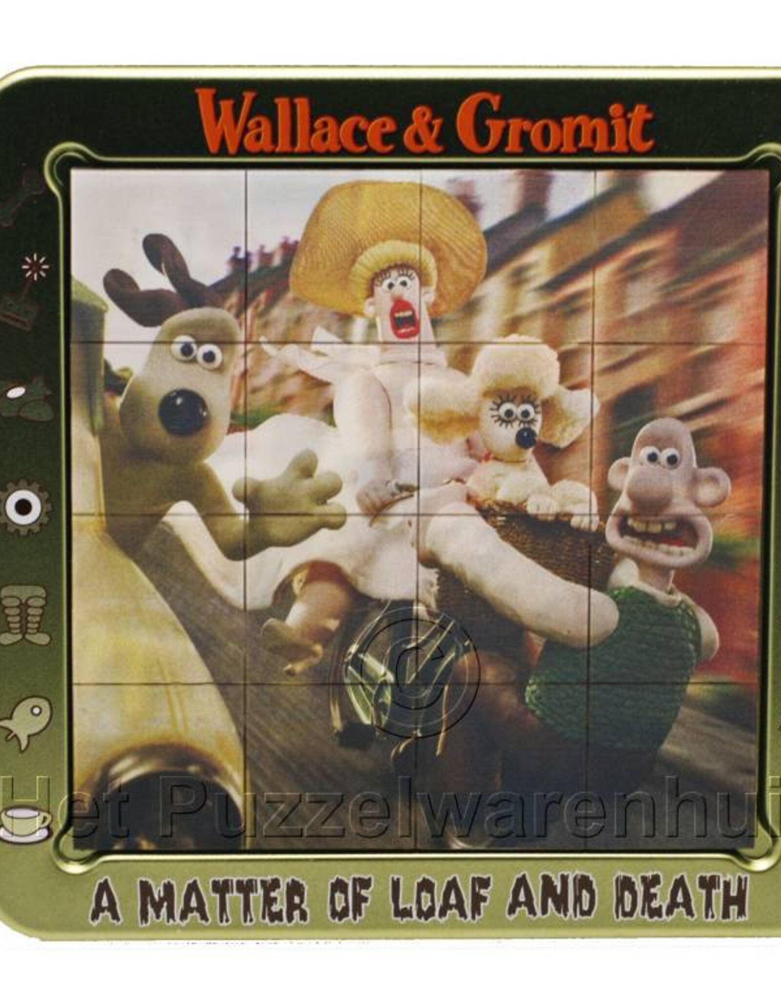 Cheatwell Puzzels 3D Wallace & Gromit A Matter of Loaf and Death (8-108 jr)