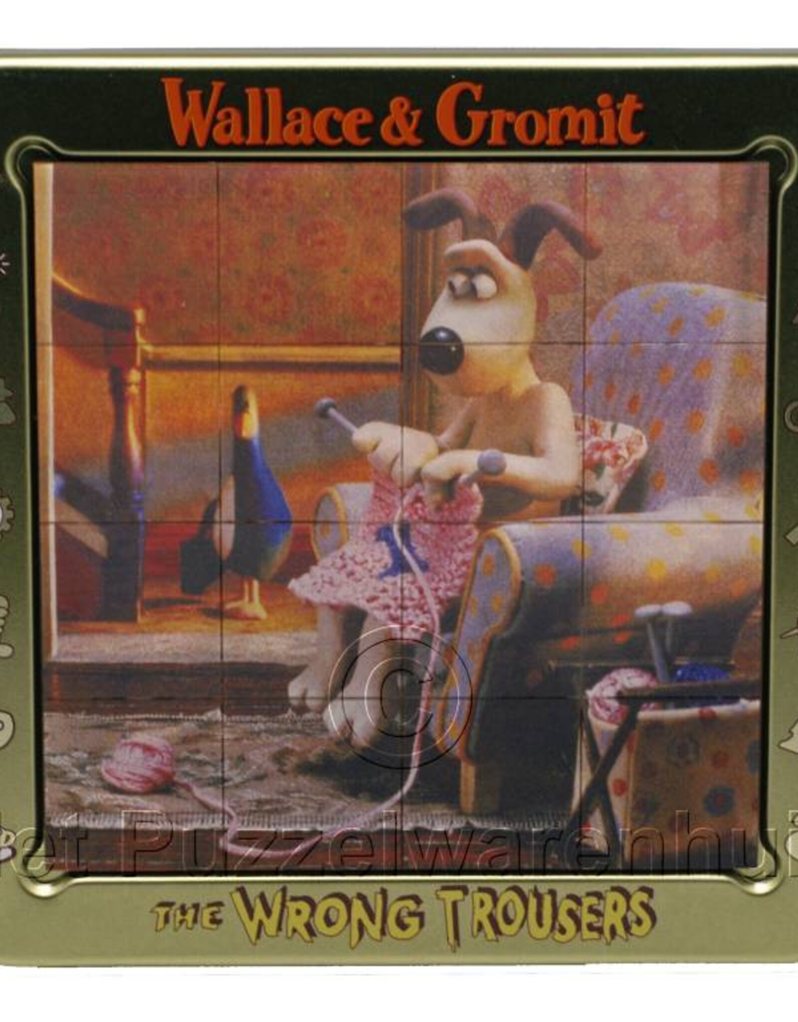 Cheatwell Puzzels 3D Wallace & Gromit The Wrong Trousers (8-108 jr)