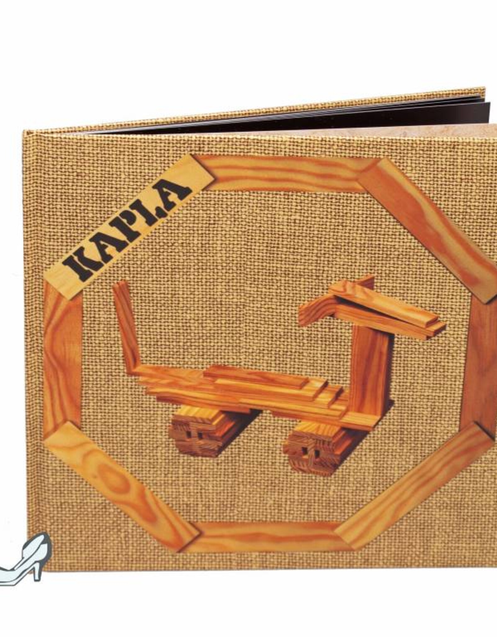 Kapla Speelgoed Boek Kapla Bruin (nr. 4) makkelijk niveau vanaf 4 jaar