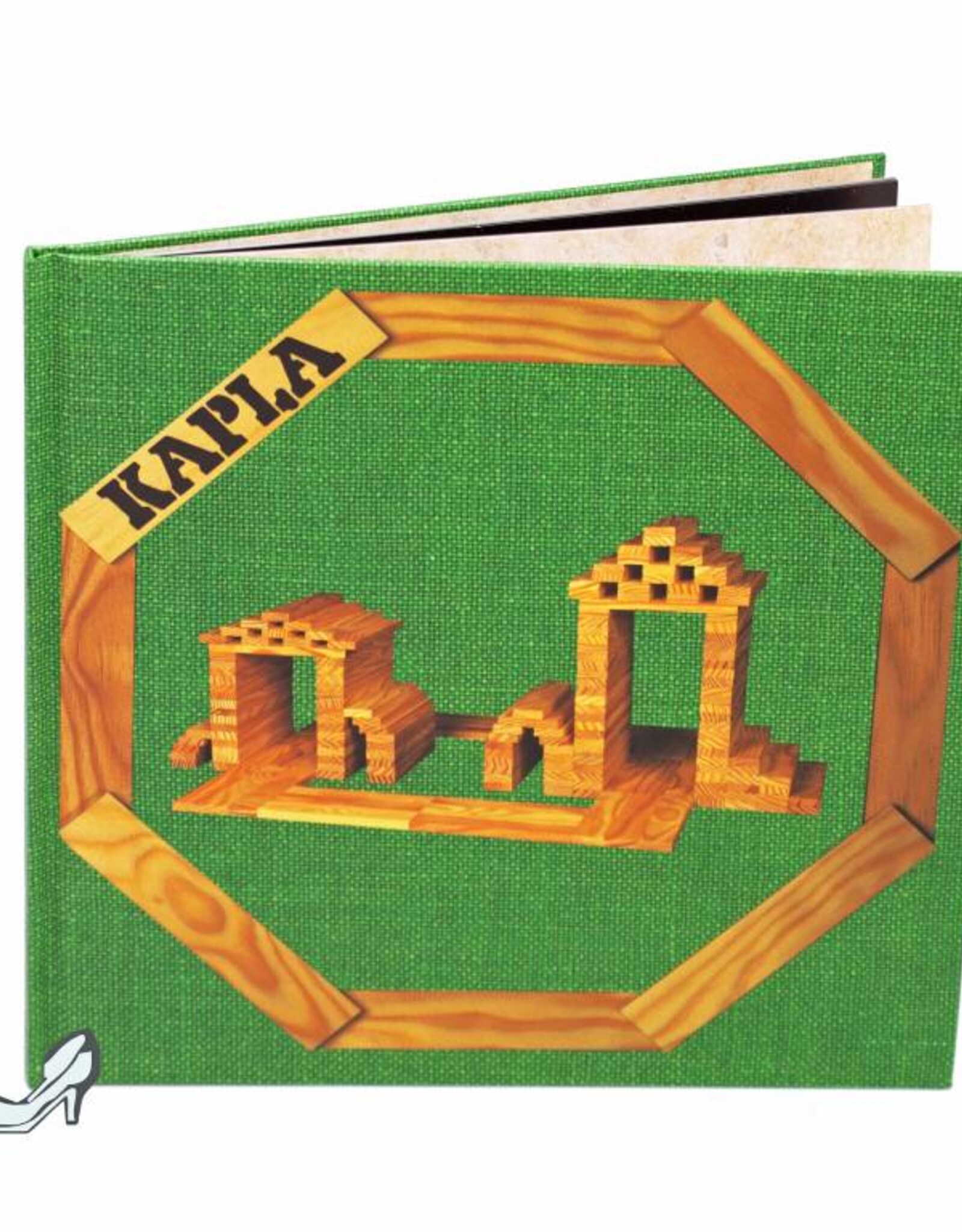 Kapla Speelgoed Boek Kapla Groen (nr. 3) makkelijk niveau vanaf 4 jaar