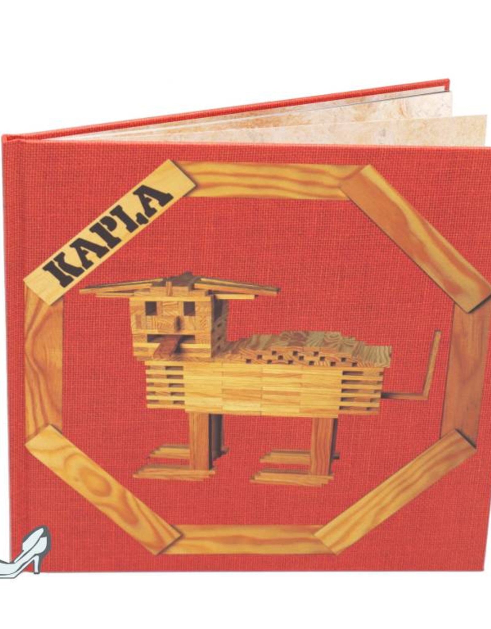 Kapla Speelgoed Boek Kapla Rood (nr.1) medium niveau vanaf 6 jaar