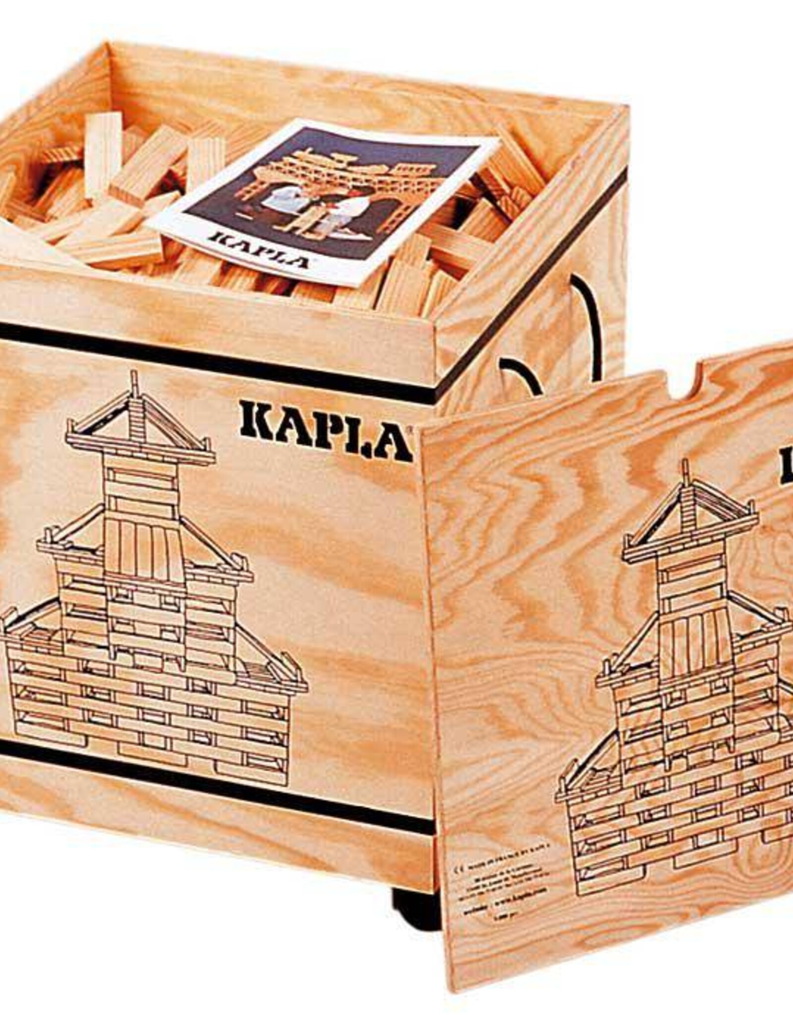 Kapla Speelgoed Kapla 1000 in verrijdbare kist