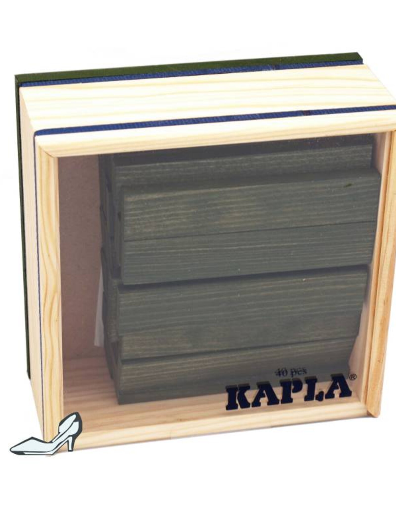 Kapla Speelgoed Kapla 40 stuks groen